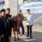 Kapolres Bojonegoro AKBP Mario Prahatinto salurkan hewan qurban