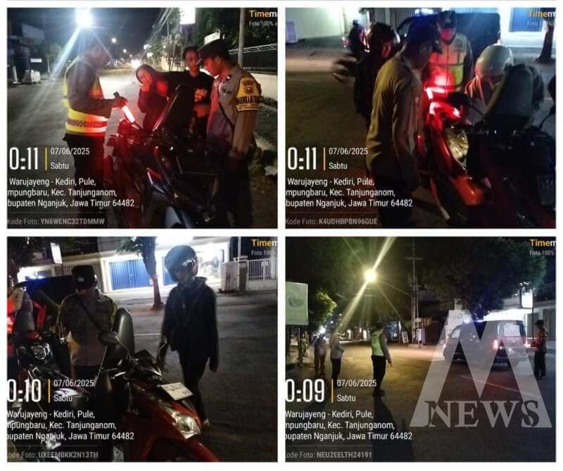 Polres Nganjuk lakukan patroli SREG