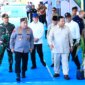 Presiden RI Prabowo Subianto didampingi Kapolri Jenderal Listyo Sigit Prabowo