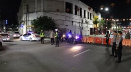 Polres Pelabuhan Tanjung Perak patroli skala besar