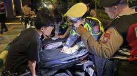 Satlantas Polres Pasuruan Kota gelar patroli KRYD