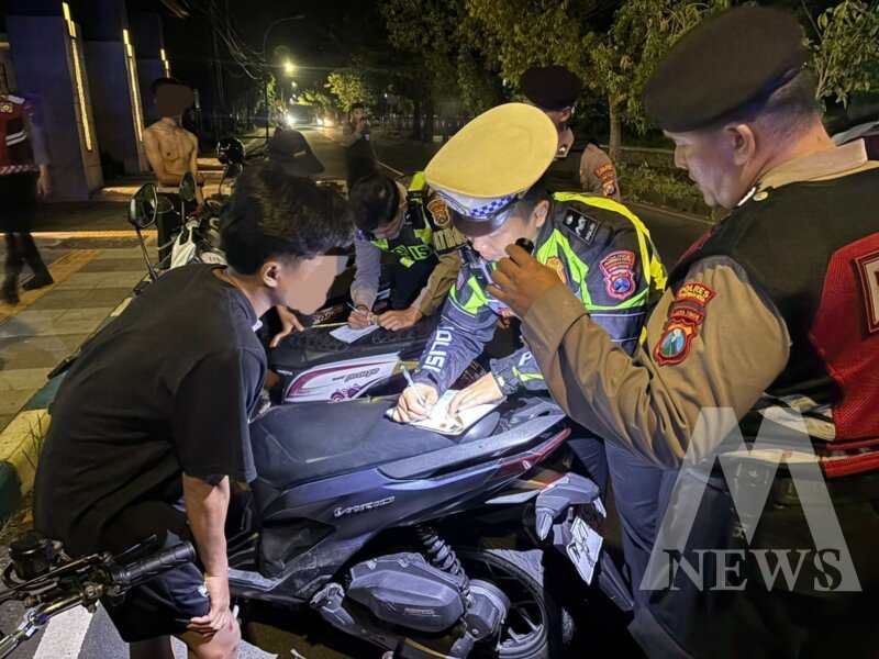 Satlantas Polres Pasuruan Kota gelar patroli KRYD