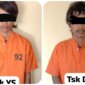 Pelaku diamankan Polisi beserta barang buktinya