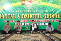 Polres Nganjuk gelar Semaan Al-Qur’an dan Dzikrul Ghofilin