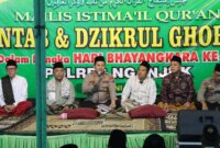 Kapolres Nganjuk AKBP Henri Noveri Santoso hadiri Semaan Qur’an Dzikrul Ghofilin