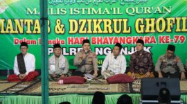 Kapolres Nganjuk AKBP Henri Noveri Santoso hadiri Semaan Qur’an Dzikrul Ghofilin