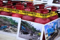 Dittipidter Bareskrim Polri ungkap kasus lagun gas dan BBM subsidi