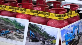 Dittipidter Bareskrim Polri ungkap kasus lagun gas dan BBM subsidi
