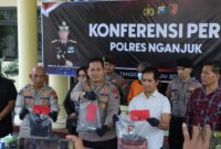 Polres Nganjuk tangkap pelaku pembunuhan di bawah jembatan