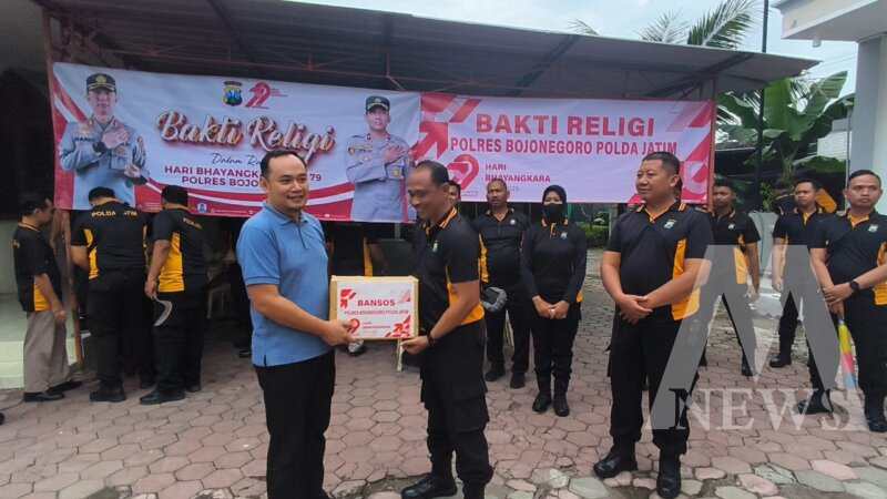 Polres Bojonegoro gelar bakti religi di tempat ibadah