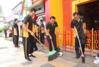 Polres Tuban saat Baksos Religi