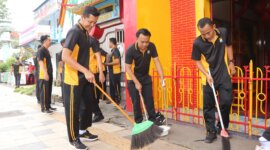 Polres Tuban saat Baksos Religi