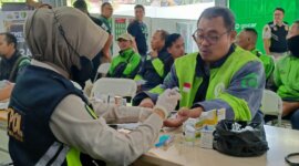Polresta Malang Kota gelar bakkes ke driver ojol