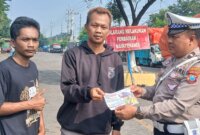 Satlantas Polres Tanjung Perak gelar sosialisasi ke sopir odol