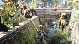 Sinergitas TNI Polri di Hari Bhayangkara ke-79