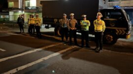 Gabungan Polres Pasuruan gelar patroli cegah geng motor dan premanisme