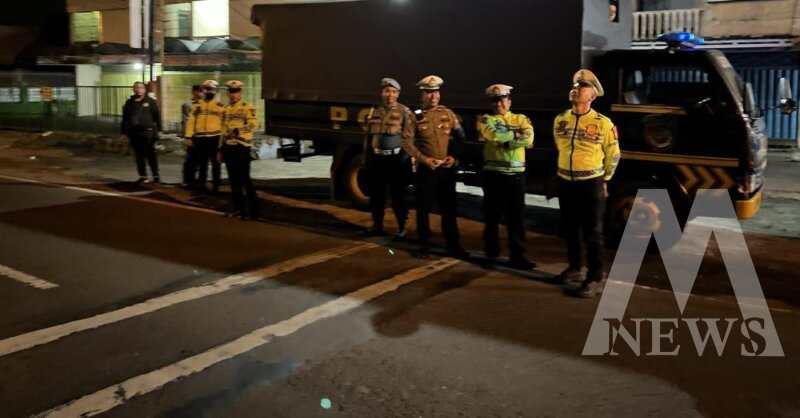 Gabungan Polres Pasuruan gelar patroli cegah geng motor dan premanisme