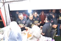 Kapolres Bondowoso AKBP Harto Agung Cahyono tinjau Gebyar Bhayangkara Fair