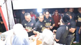 Kapolres Bondowoso AKBP Harto Agung Cahyono tinjau Gebyar Bhayangkara Fair