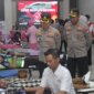 Kapolres Bondowoso AKBP Harto Agung Cahyono tinjau kegiatan donor darah