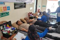 Polresta Banyuwangi Gelar Bakti Kesehatan Donor Darah
