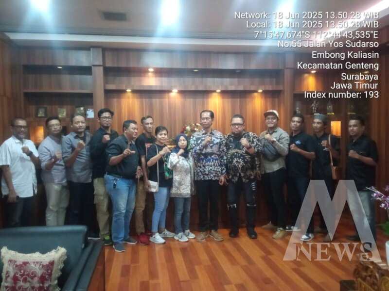 ARSAS audiensi dengan Ketua DPRD Surabaya