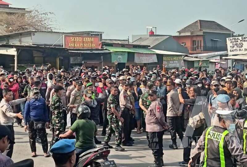 Ribuan Aliansi Anti Mafia Tanah Jatim