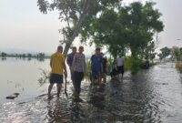 Polres Tuban pantau pendangkalan kali Avur penyebab banjir