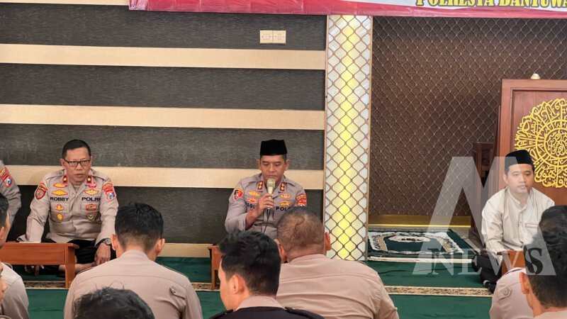 Polresta Banyuwangi Gelar Dzikir dan Doa Bersama