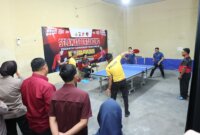 Polda Jatim Gelar Tenis Meja Kapolda Cup 2025