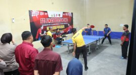 Polda Jatim Gelar Tenis Meja Kapolda Cup 2025