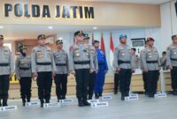 Polda Jatim Gelar Upacara Pemuliaan Nilai Luhur Tribrata