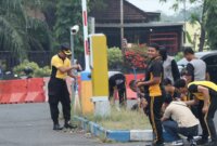 Polres Nganjuk gelar kerja bakti serentak