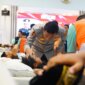 Kapolres Ponorogo AKBP Andin Wisnu tinjau khitan massal