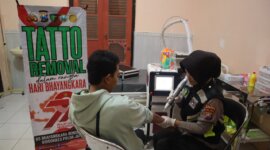 Polres Situbondo gelar hapus tato gratis