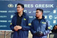 Kasatreskrim Polres Gresik AKP Abid Uais Al-Qarni Aziz