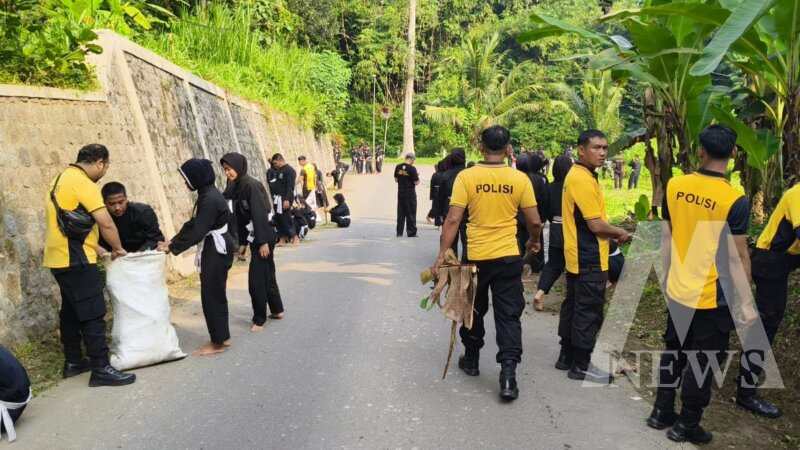 Polres Blitar Kota gelar Baksos bersama perguruan silat