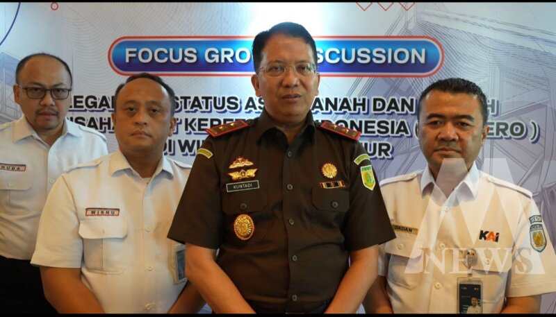 KAI dan Kejati Jatim Gelar FGD