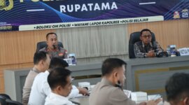 Polres Nganjuk gelar rakor pengamanan pengesahan warga baru PSHT