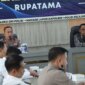 Polres Nganjuk gelar rakor pengamanan pengesahan warga baru PSHT