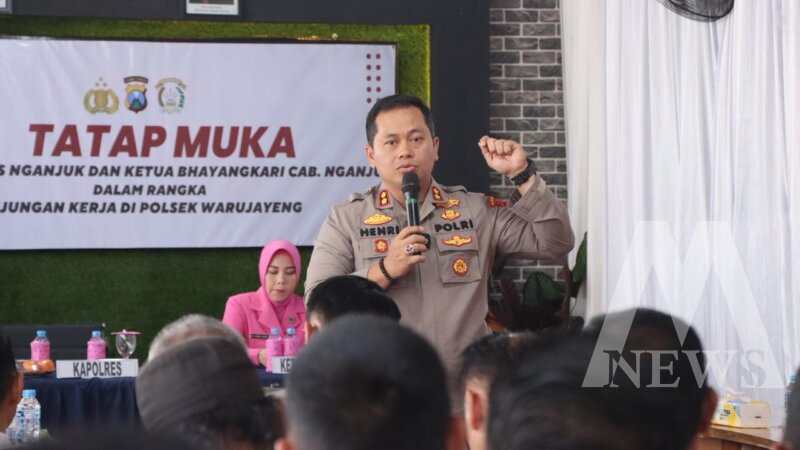 Kapolres Nganjuk AKBP Henri Noveri Santoso