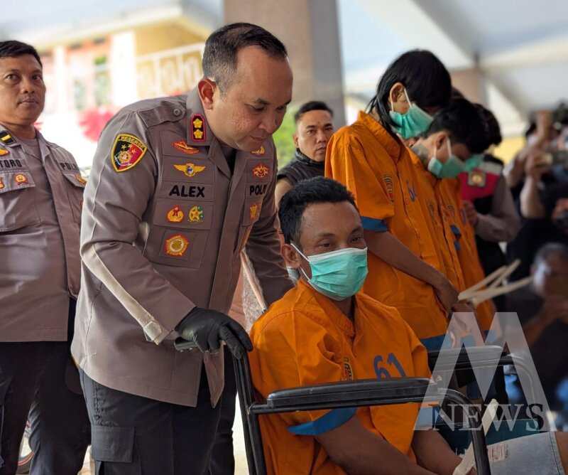 Kapolres Lumajang AKBP Alex Sandy Siregar