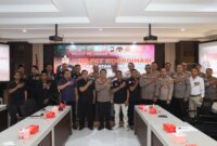 Polres Tanjung Perak dan PSHT Surabaya Gelar Rakor