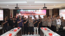 Polres Tanjung Perak dan PSHT Surabaya Gelar Rakor