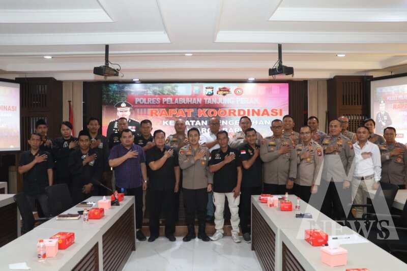 Polres Tanjung Perak dan PSHT Surabaya Gelar Rakor