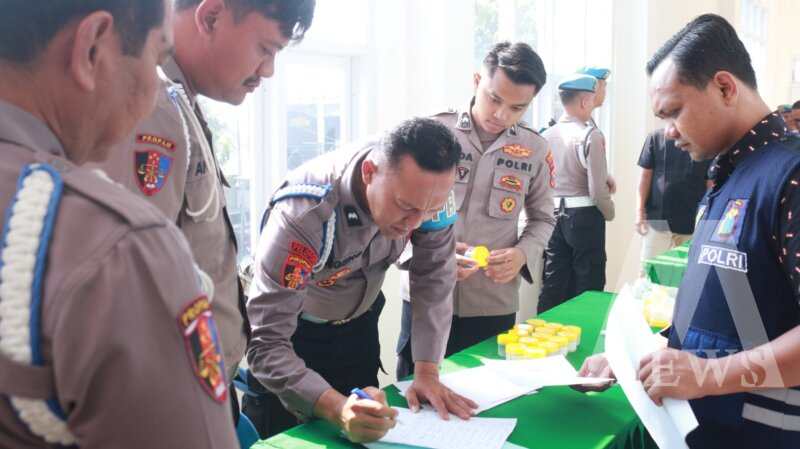 Bidpropam Polda Jatim Gelar Mitigasi di Polres Nganjuk