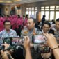 Kapolresta Malang Kota Kombespol Nanang Haryono saat hadiri peringatan Hari Bhayangkara ke-79 dan HKGB ke-73