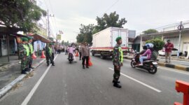 Polres Madiun bersama TNI siagakan personil pengamanan