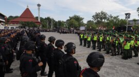 Polrestabes Surabaya siap 2.014 personil kawal pengesahan warga baru PSHT