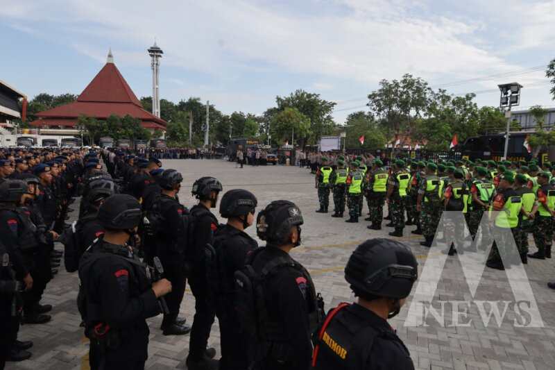 Polrestabes Surabaya siap 2.014 personil kawal pengesahan warga baru PSHT